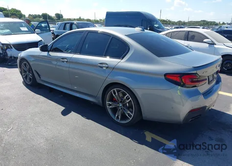 2023 BMW M550 I xDrive из США, поврежденный, VIN WBA13BK06PCM13678